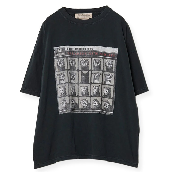 BIG SIZE T-SHIRT��A HARD CATS NIGHT��