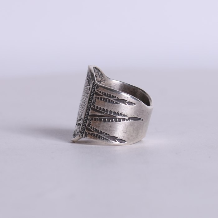 C-3 INDIAN SKULL RING