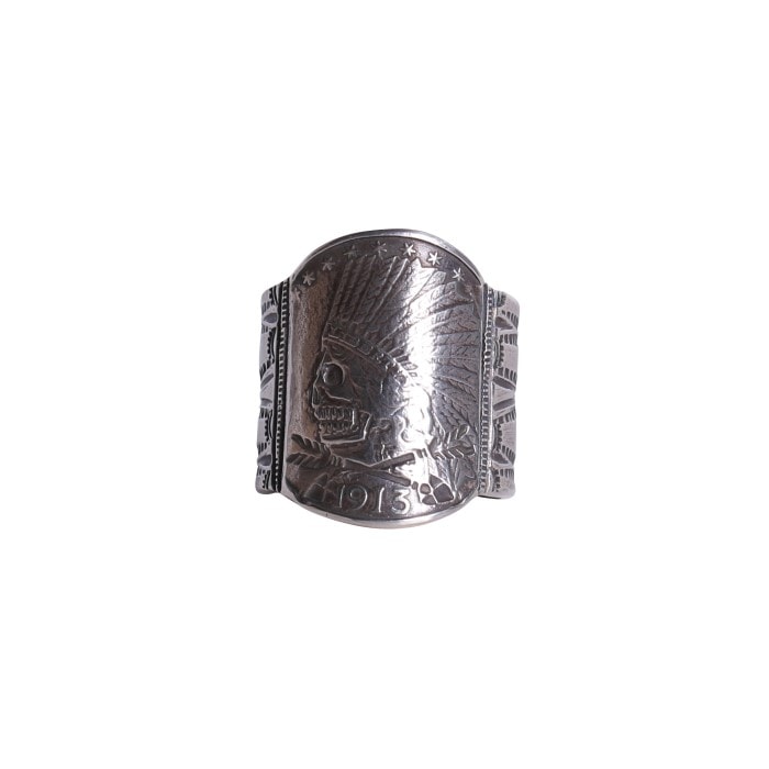 C-3 INDIAN SKULL RING