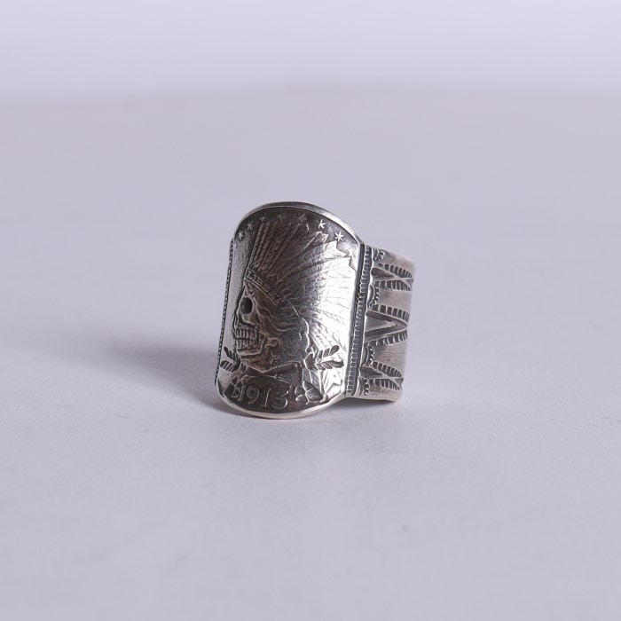 C-3 INDIAN SKULL RING