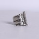 C-3 INDIAN SKULL RING