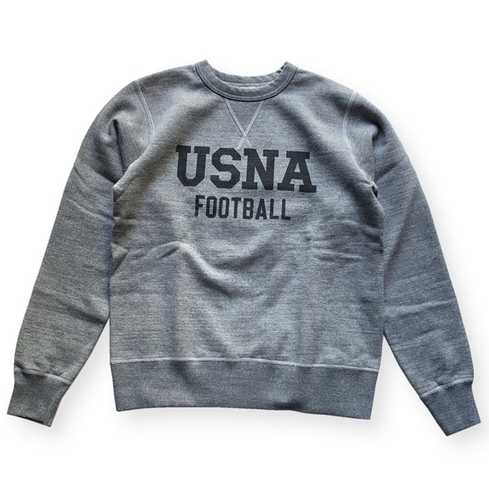 Lot No. BR69696 / SET-IN CREW NECK SWEAT SHIRT ��USNA�� 
