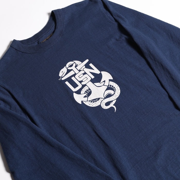 VINTAGE PRINT LONG TEE.26-01