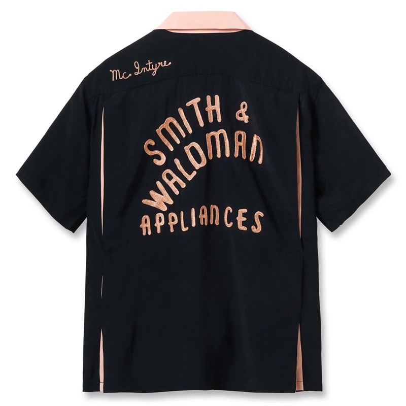 Lot No. SE39662 / RAYON BOWLING SHIRT ��SMITH & WALDMAN��