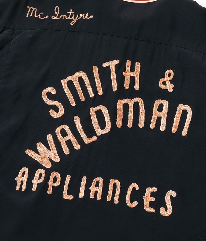 Lot No. SE39662 / RAYON BOWLING SHIRT ��SMITH & WALDMAN��
