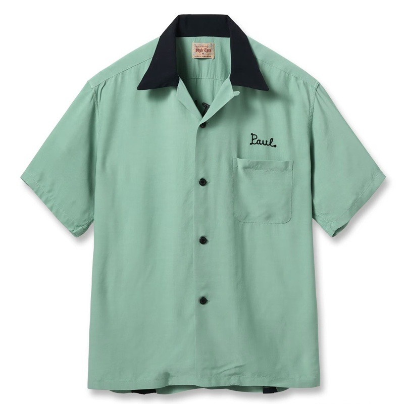 Lot No. SE39662 / RAYON BOWLING SHIRT ��SMITH & WALDMAN��