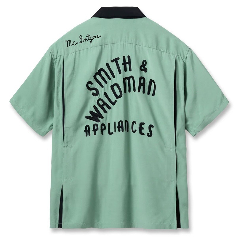 Lot No. SE39662 / RAYON BOWLING SHIRT ��SMITH & WALDMAN��