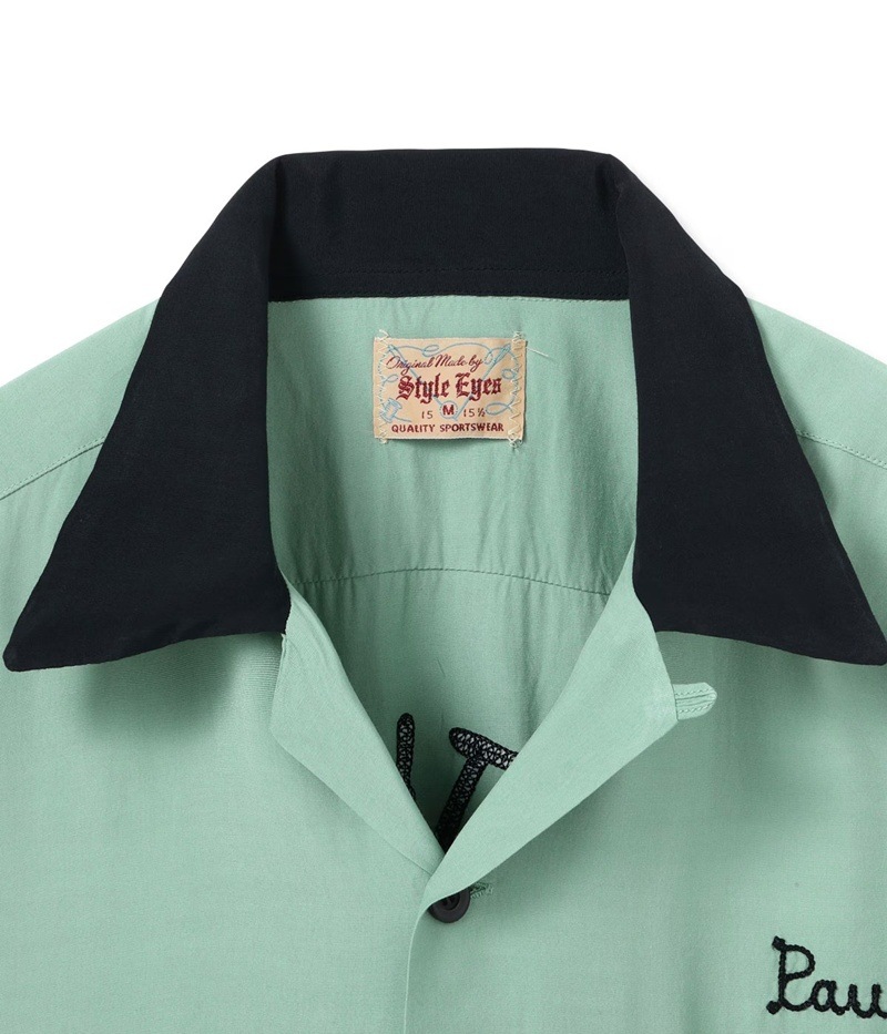 Lot No. SE39662 / RAYON BOWLING SHIRT ��SMITH & WALDMAN��