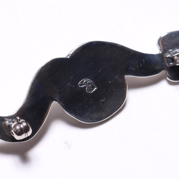 OT-P0140 SNAKE PIN TURQUOISE