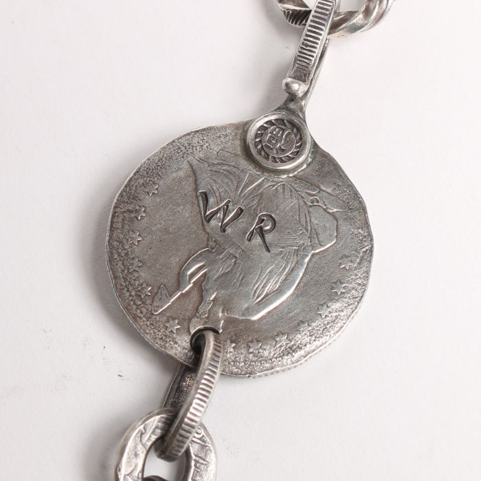 56 13PEACE WALLETCHAIN SPECIALCOIN SEATEDLIBERTY COIN