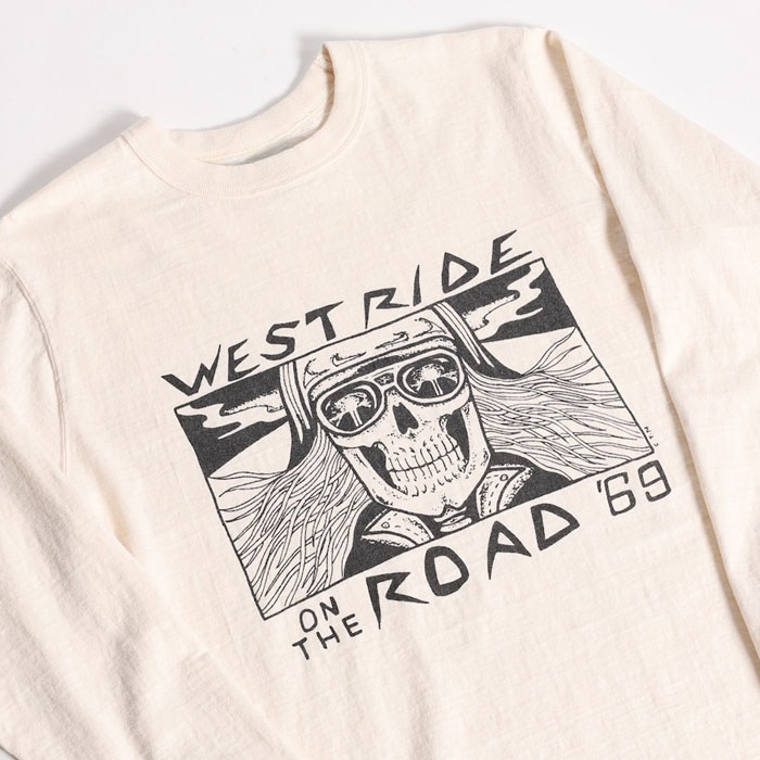 VINTAGE PRINT LONG TEE: 25-01