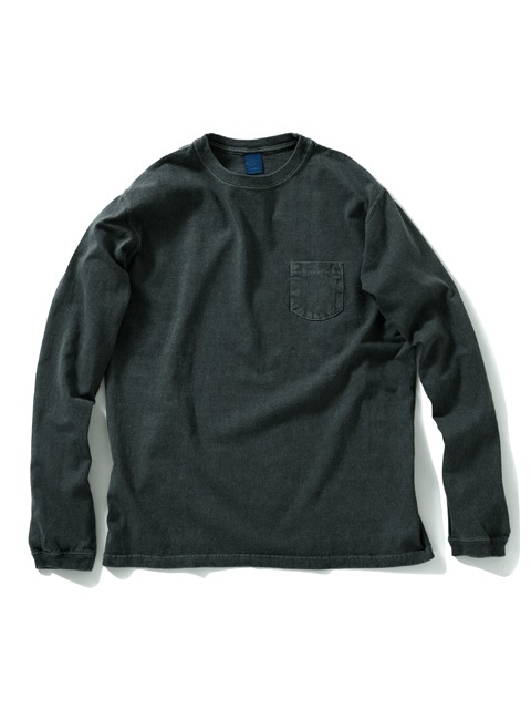 L/S POCKET CREW T-SHIRTS
