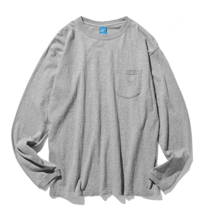 L/S POCKET CREW T-SHIRTS