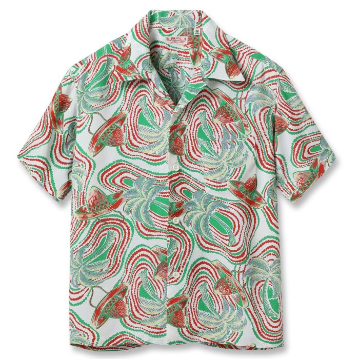 Lot No. SS39229 / RAYON HAWAIIAN SHIRT ��PANIOLO COUNTRY��