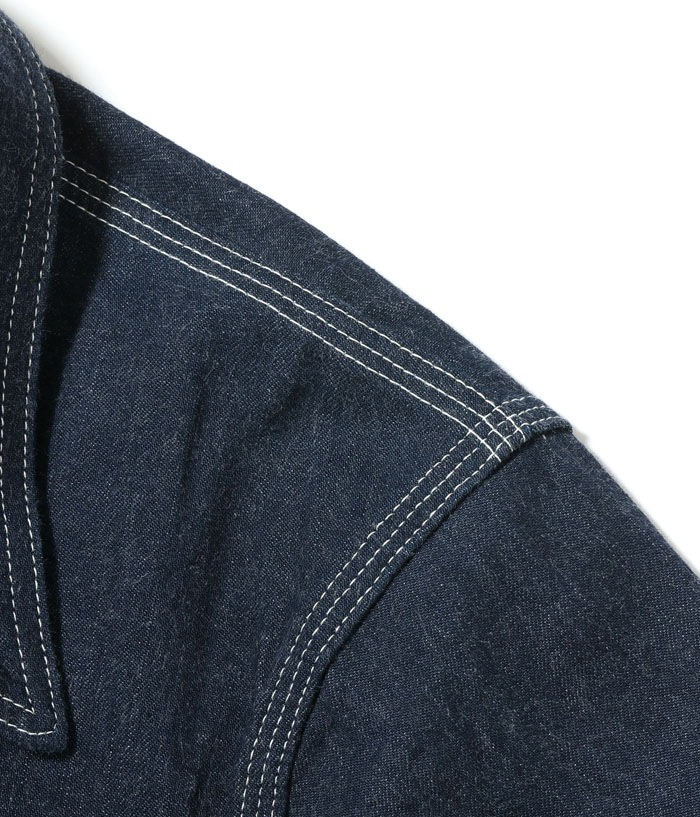 Lot No. SC15655 / 11oz. BLUE DENIM WORK COAT 