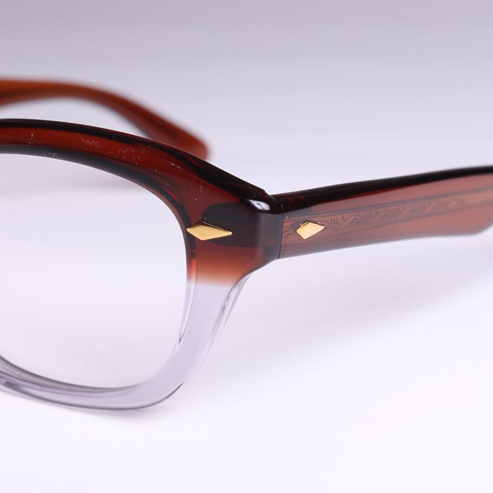 J-IMMY - GLASSES "ORNAMENT"/GOLD