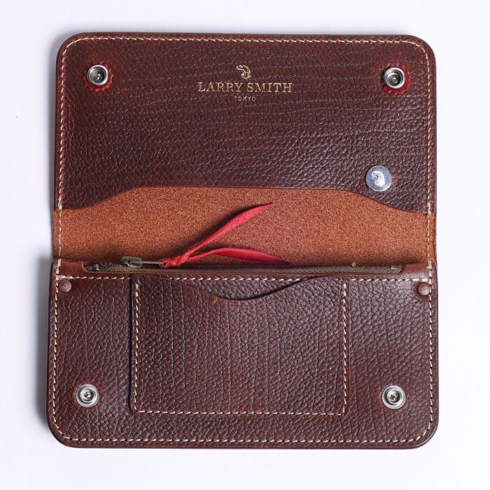 LT-0121-1 EMBOSSED TRUCKERS WALLET SHELLCUSTOM, MEDIUM
