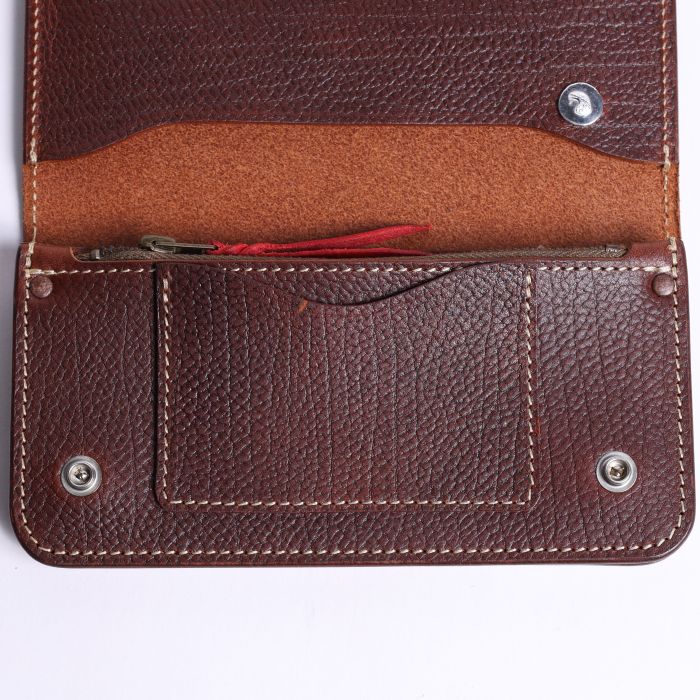 LT-0121-1 EMBOSSED TRUCKERS WALLET SHELLCUSTOM, MEDIUM