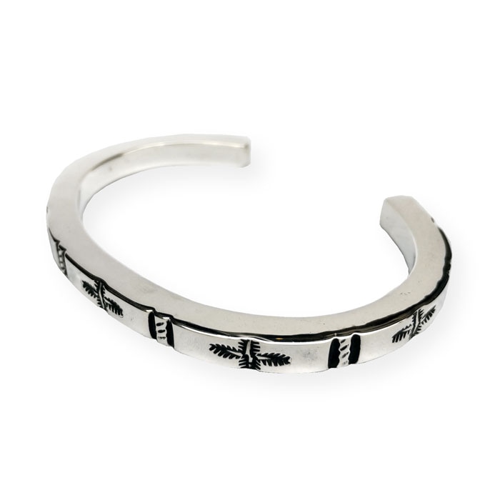 BR-0167 SQUARE WIRE BRACELET(CROSS) | LARRY SMITH,BRACELET