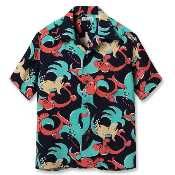 Lot No. SS39228 / RAYON HAWAIIAN SHIRT ��MALOLO HAWAII��