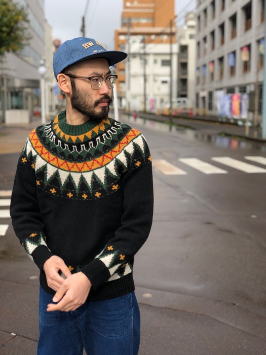 GEOMETRIC ALPINE SWEATER