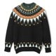 GEOMETRIC ALPINE SWEATER