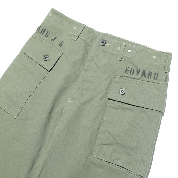 TRENCH DIGGER(USMC P-44 HBT UTILITY TROUSERS) Custom "EDVARD J G"