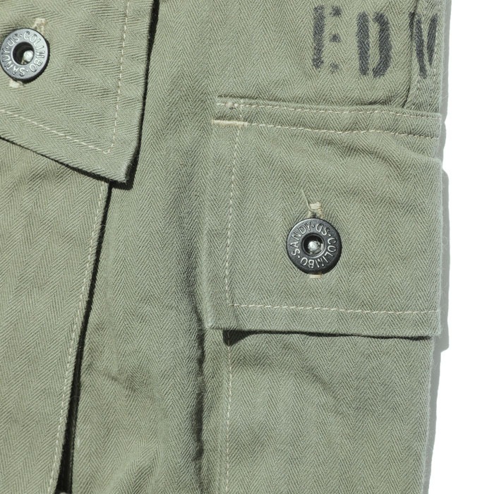 TRENCH DIGGER(USMC P-44 HBT UTILITY TROUSERS) Custom "EDVARD J G"
