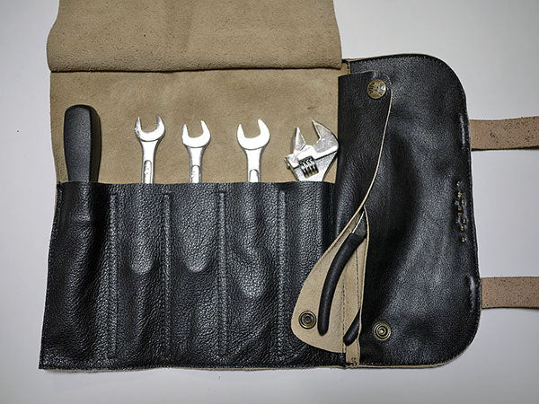 LEATHER TOOL ROLL : TYPE VTB1