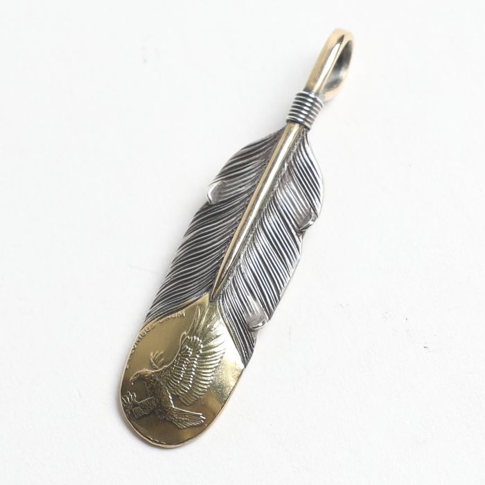 UNIT FEATHER INDIAN&EAGLE GOLDWINGTIP OREGON&1986$5��� ��⡢����