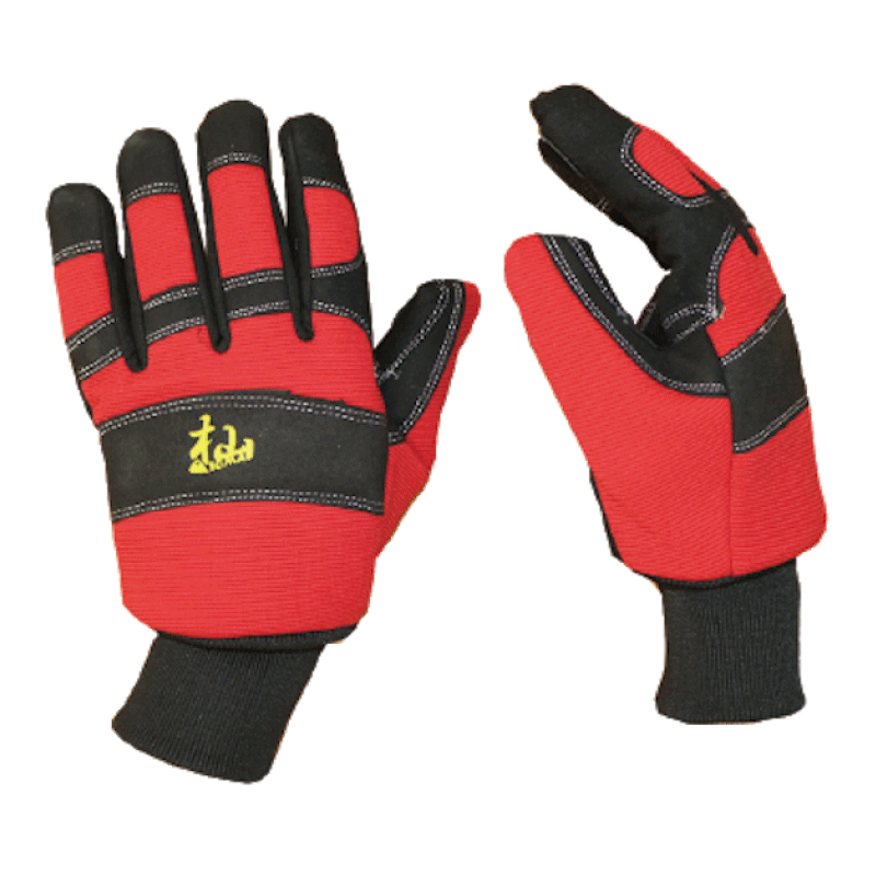 杣チェンソー防護用グローブ（CLASS1）