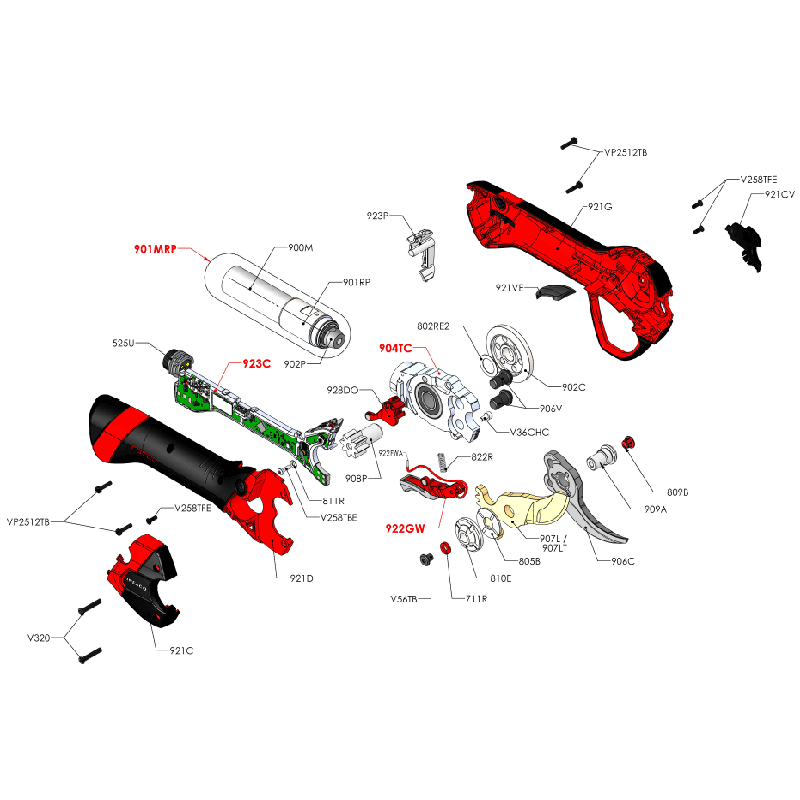 INFACO【F3020用】 部品リスト 
