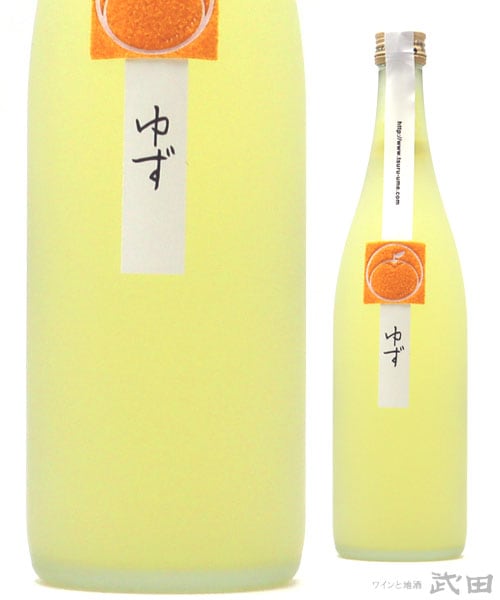 鶴梅　ゆず　720ml