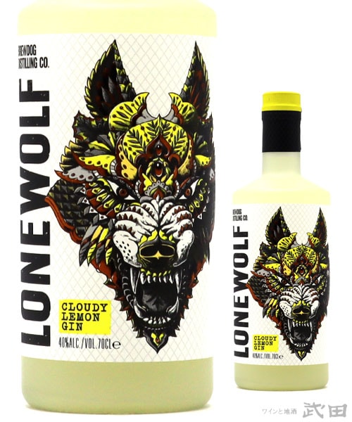 ローンウルフ　クラウディレモンジン　700ml