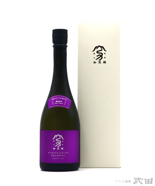 加茂錦 BRILLIANCE 備前雄町 720ml　[要冷蔵]［箱入］