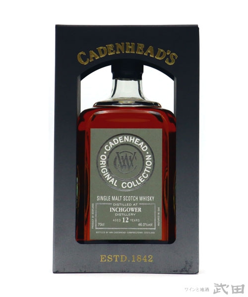 インチガワー12年 ケイデンヘッド オリジナルコレクション 700ml