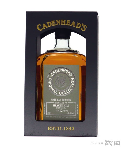 ヘブンヒル12年(バーボン) ケイデンヘッド オリジナルコレクション 700ml