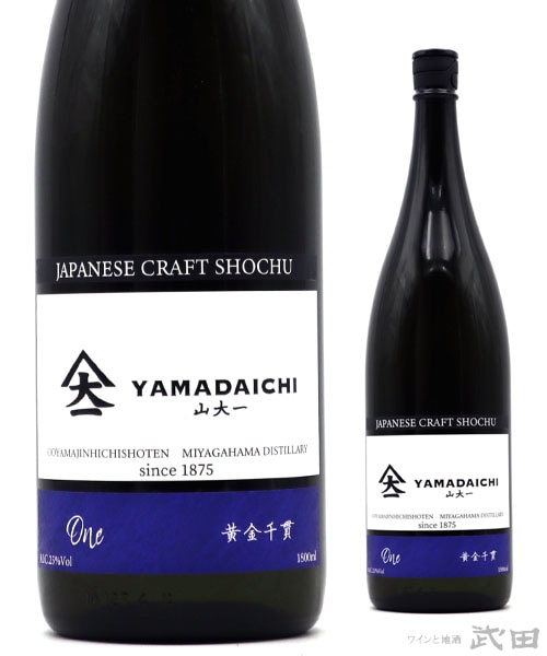 YAMADAICHI 山大一 One 黄金千貫 25度 1.8L