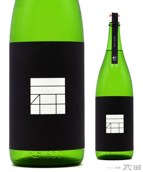 大正の鶴 RISING 朝日米 無濾過生原酒 1.8L [要冷蔵] | 落酒造場