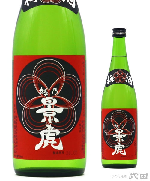越乃景虎　梅酒　720ml