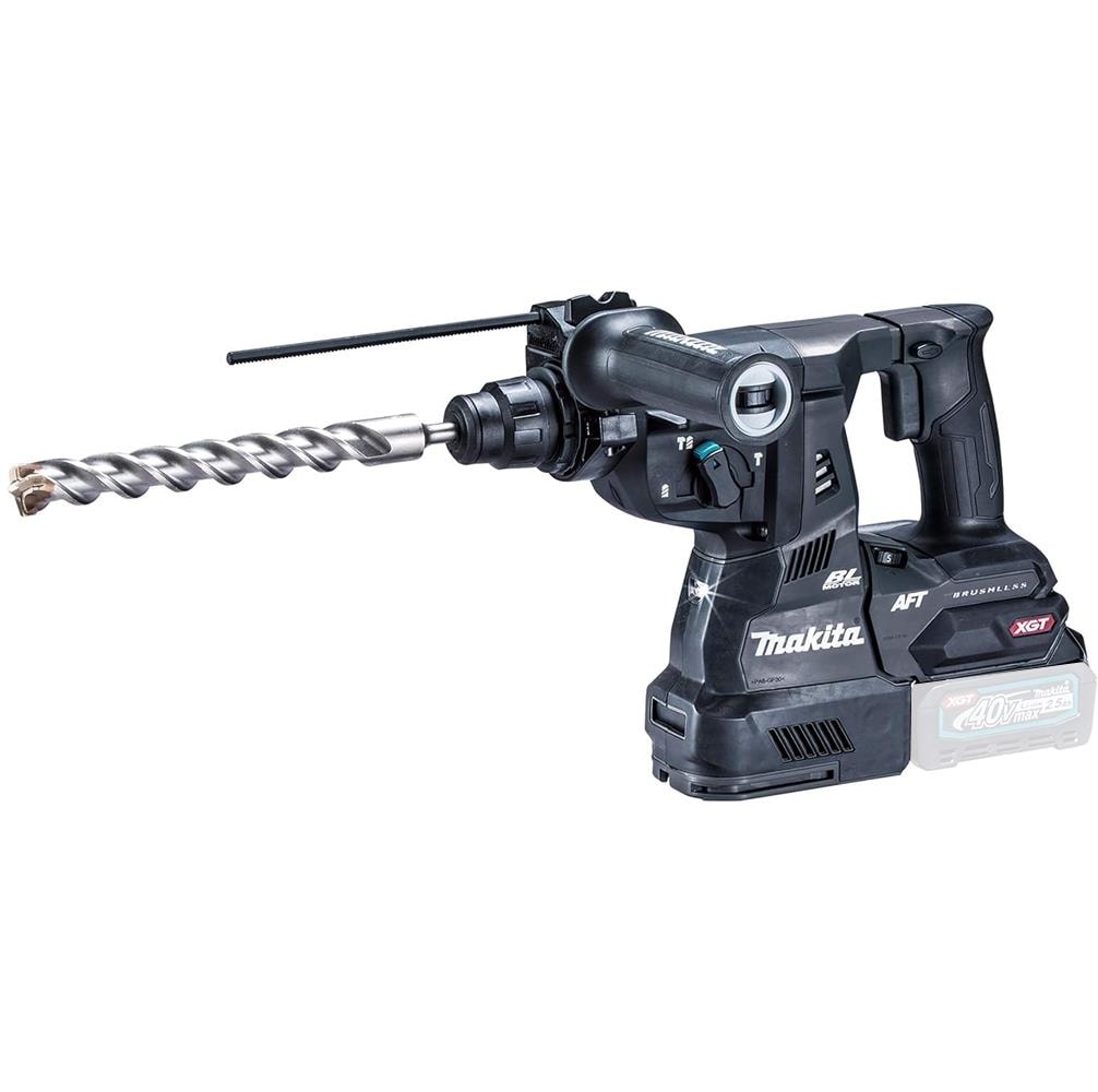 マキタ 40Vmax 28mm充電式ハンマドリル HR001GZKB 黒 【本体＋ケース付