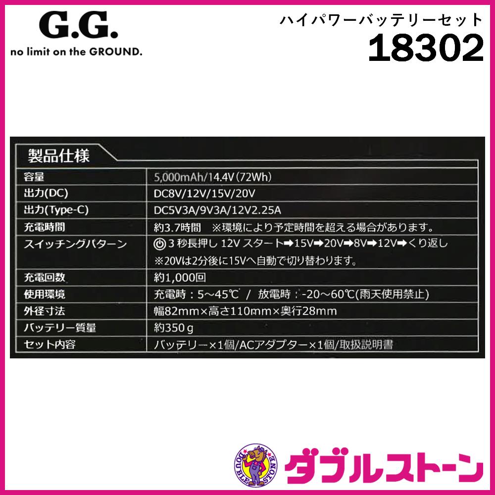 桑和 18302 ハイパワーバッテリーセット 【ダブルストーン