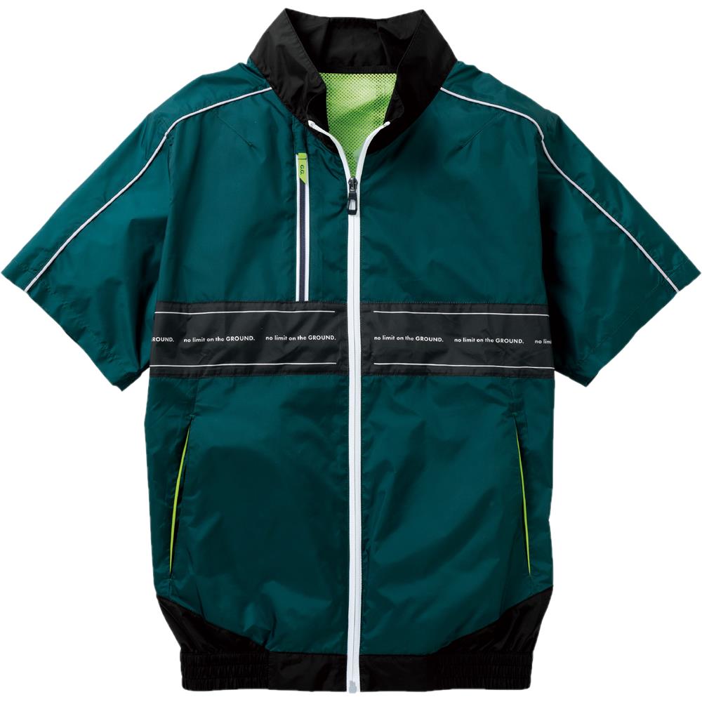 桑和 8329-01 G.G EF用半袖ブルゾン 【軽量・遮熱・UVカット