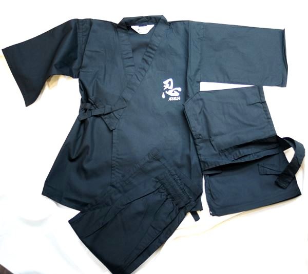 忍者衣装(子供用)忍者スーツ 3点セット