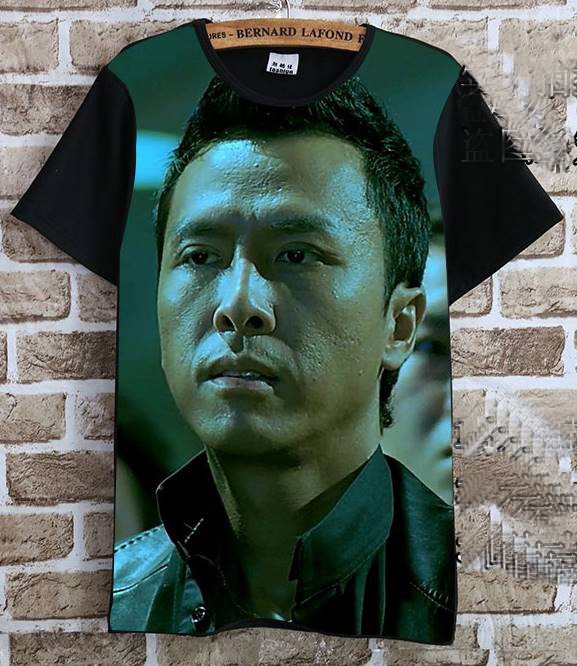 ドニー・イェン(甄子丹) Tシャツ 黒4