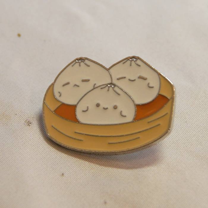 ピンバッジ  包子 パオズ|中国雑貨