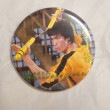ブルース・リー（李小龍)　名言入り　缶バッジ大1|ブルース・リー|子供/玩具/コレクション