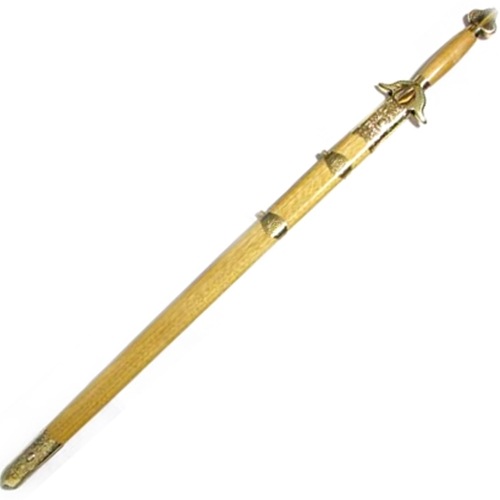 ジュラルミン製単剣(カンフー演武用響剣 しなりあり) 42式太極拳 長拳 無垢