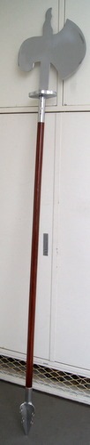 カンフー武具・ジュラルミン製大斧(たいふ=鉞)