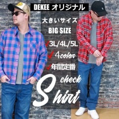 DEKEE オリジナルチェックシャツ